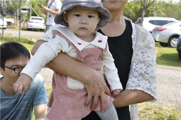 昕寶第一次參加親子活動(dòng)