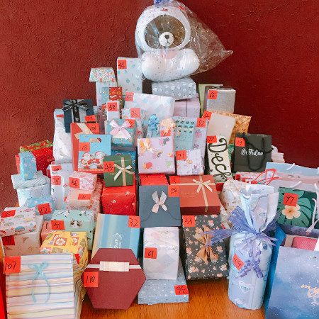 我們的禮物大山！